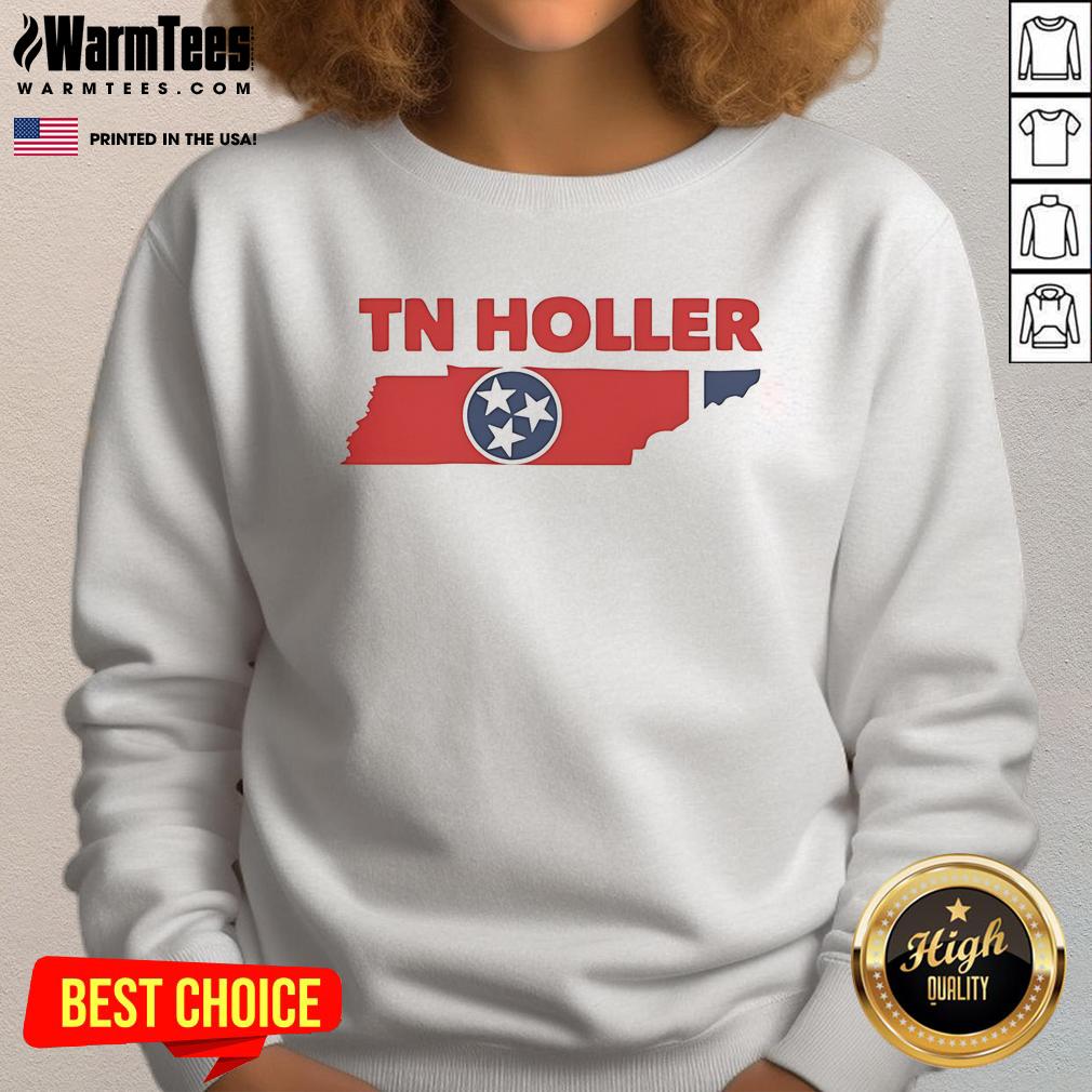 Nice TN Holler Tennessee State T-Shirt - Image 5