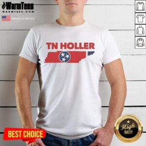 Nice TN Holler Tennessee State T-Shirt