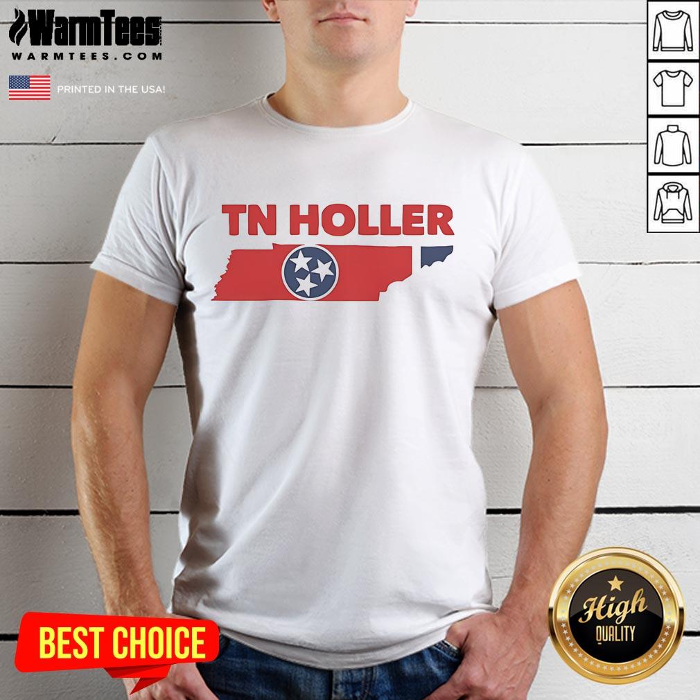 Nice TN Holler Tennessee State T-Shirt