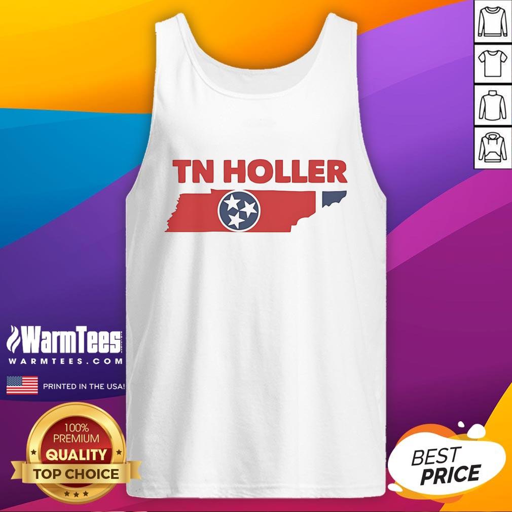 Nice TN Holler Tennessee State T-Shirt - Image 4