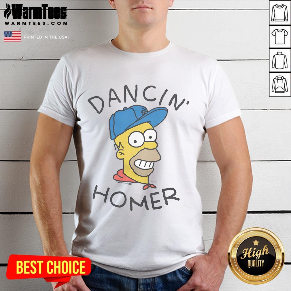 Nice The Simpsons Dancin' Homer T-Shirt