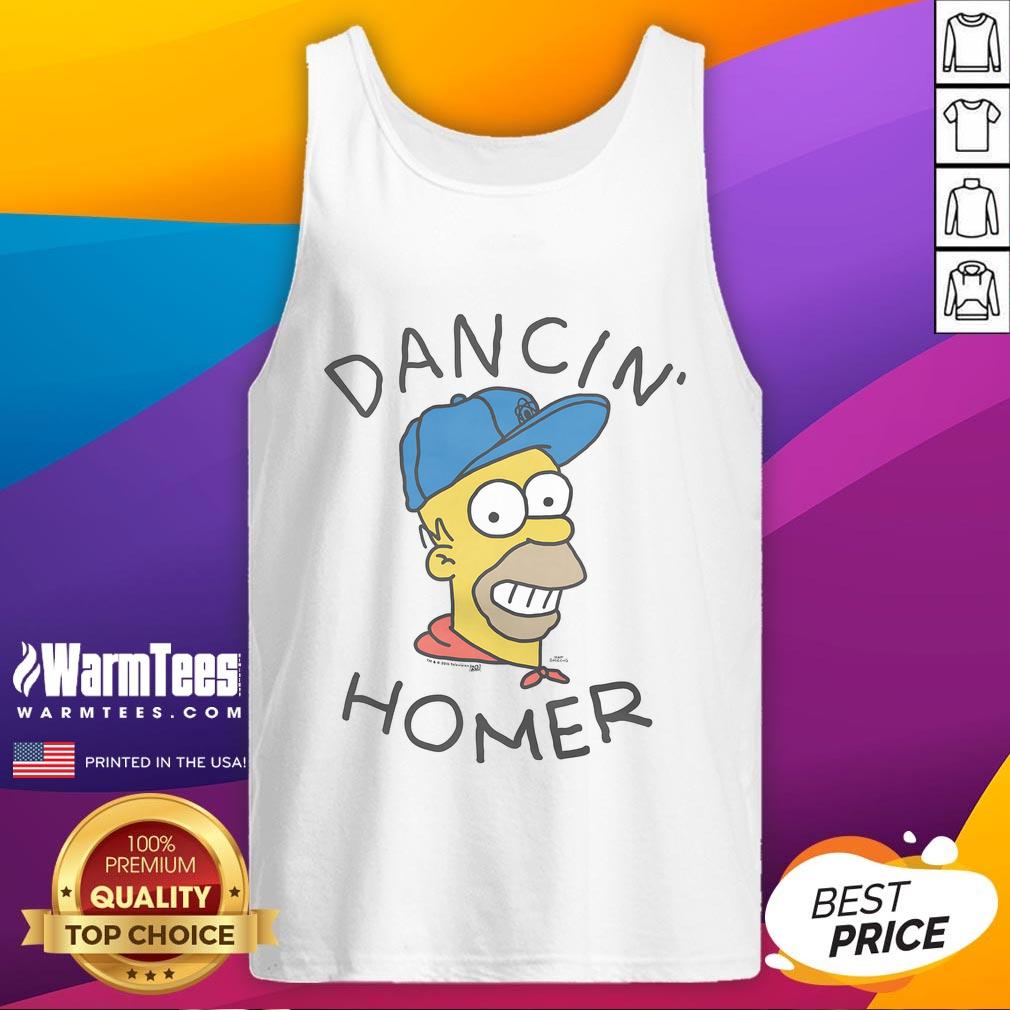Nice The Simpsons Dancin' Homer T-Shirt - Image 4