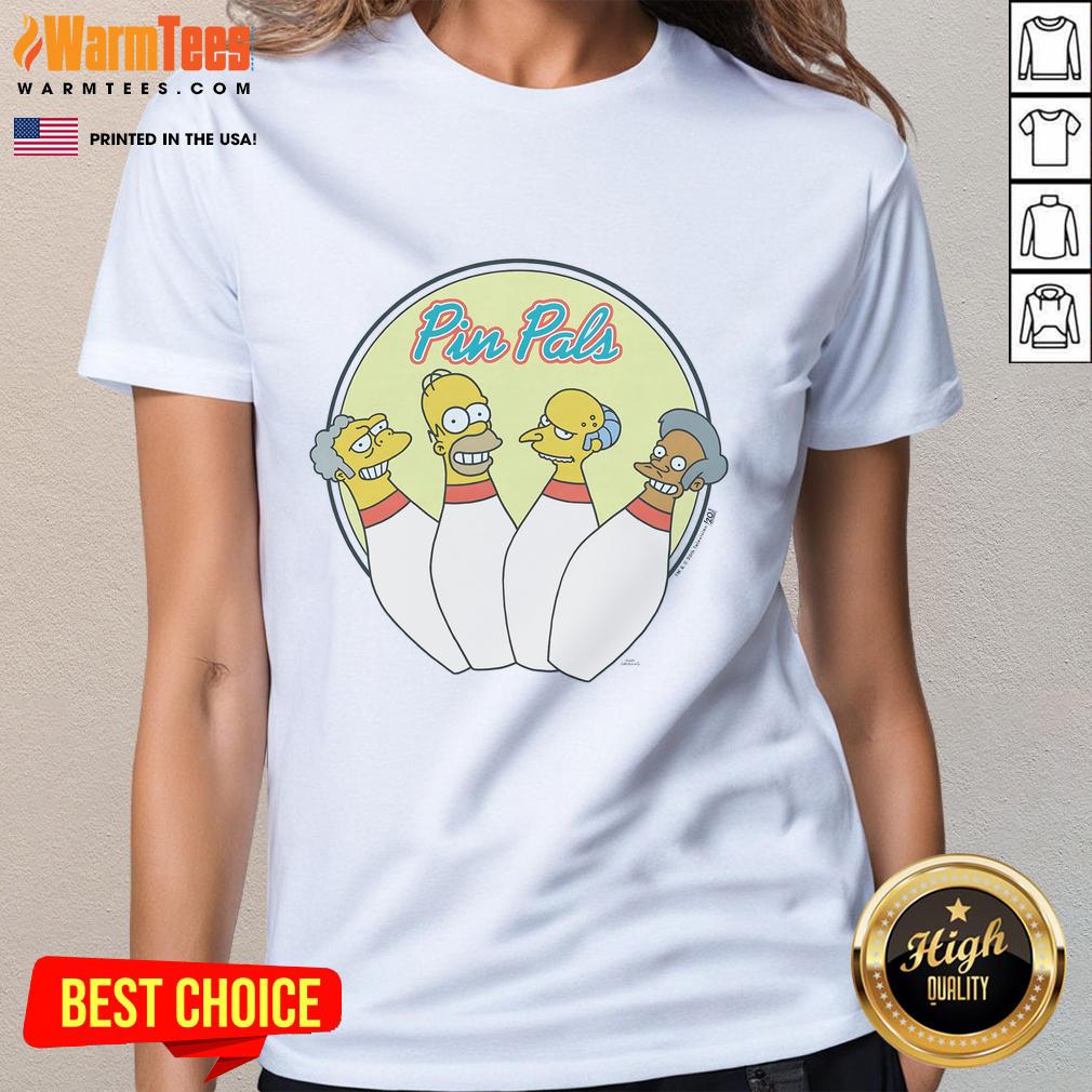 Nice The Simpsons Pin Pals T-Shirt - Image 3