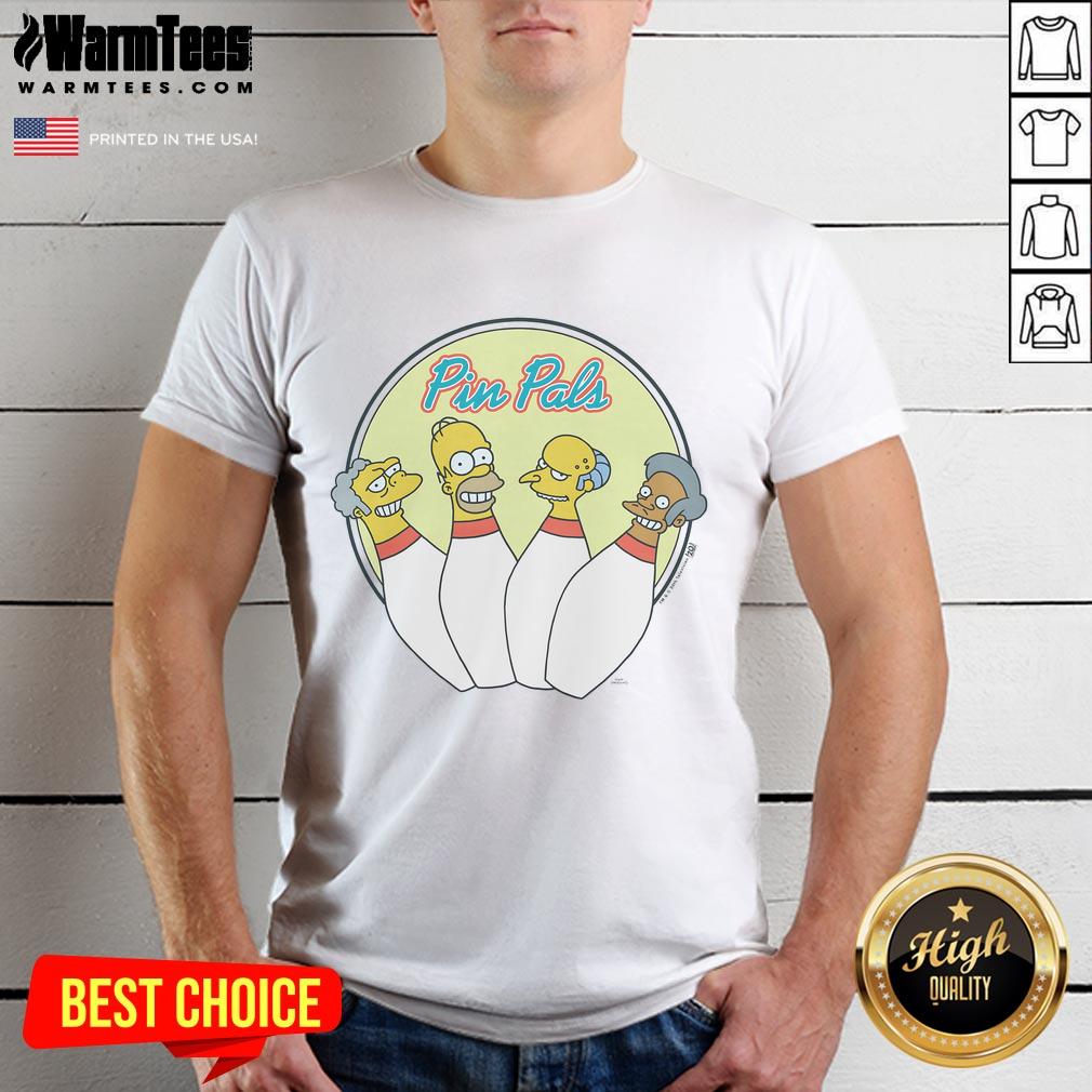 Nice The Simpsons Pin Pals T-Shirt