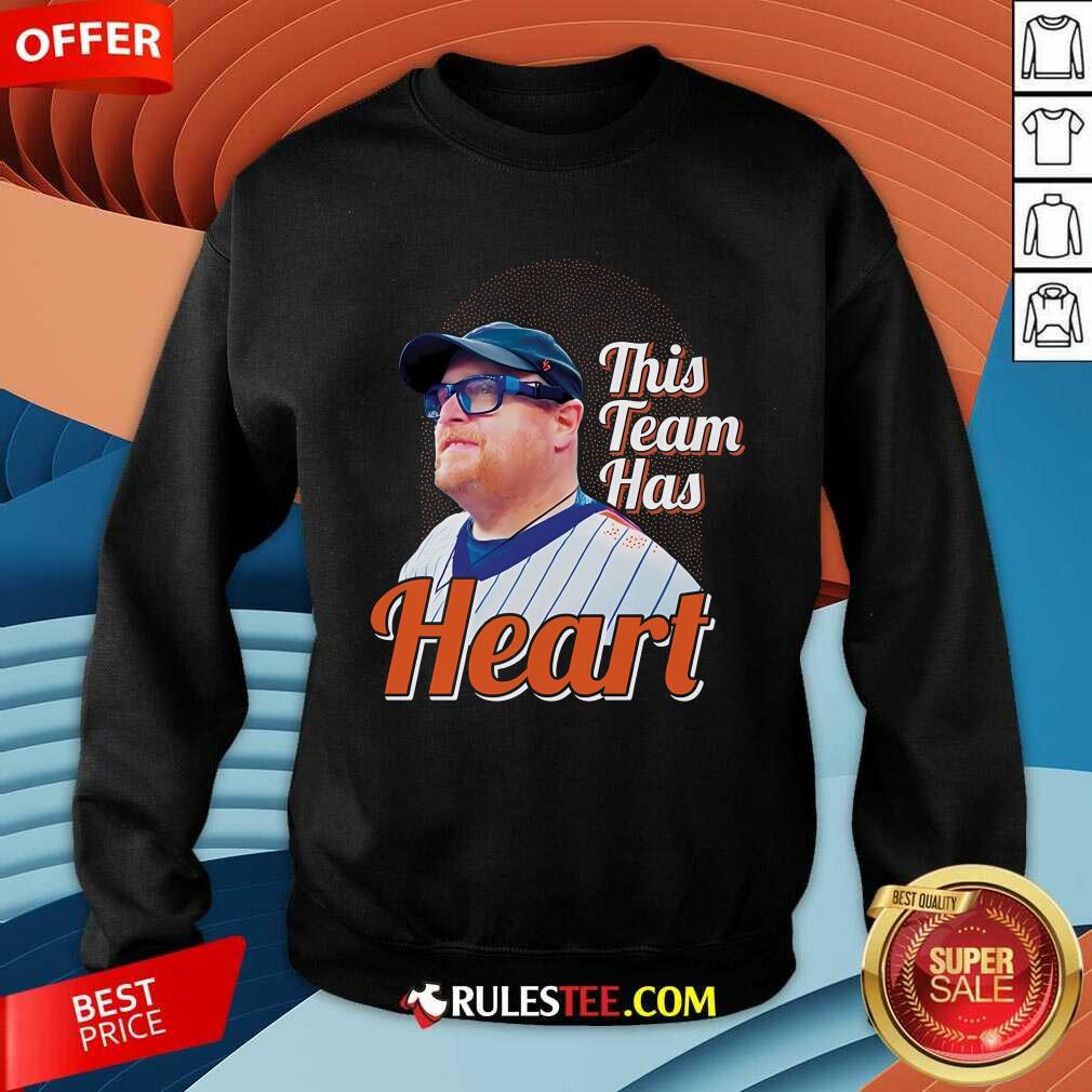 Nice This Team Has Heart Frank T-Shirt - Image 3