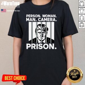 Alternative view of Nice Trump For Prison 2024 Support Trump 4th Of July T-Shirt