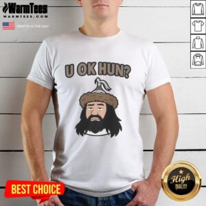 Nice U Ok Hun Attila The Hun Face Cartoon T-Shirt