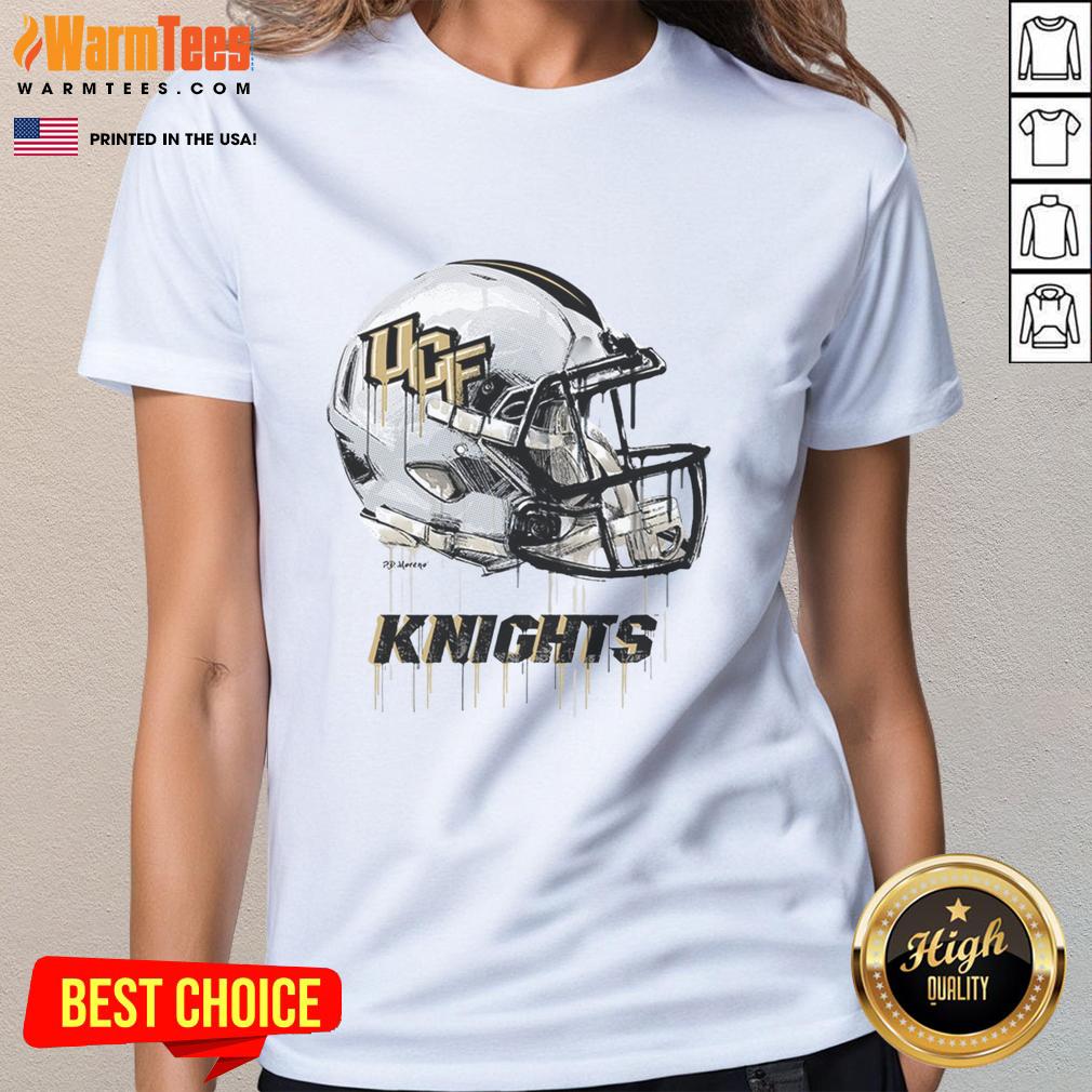 Nice UCF Knights Dripping Football Helmet T-Shirt - Image 3