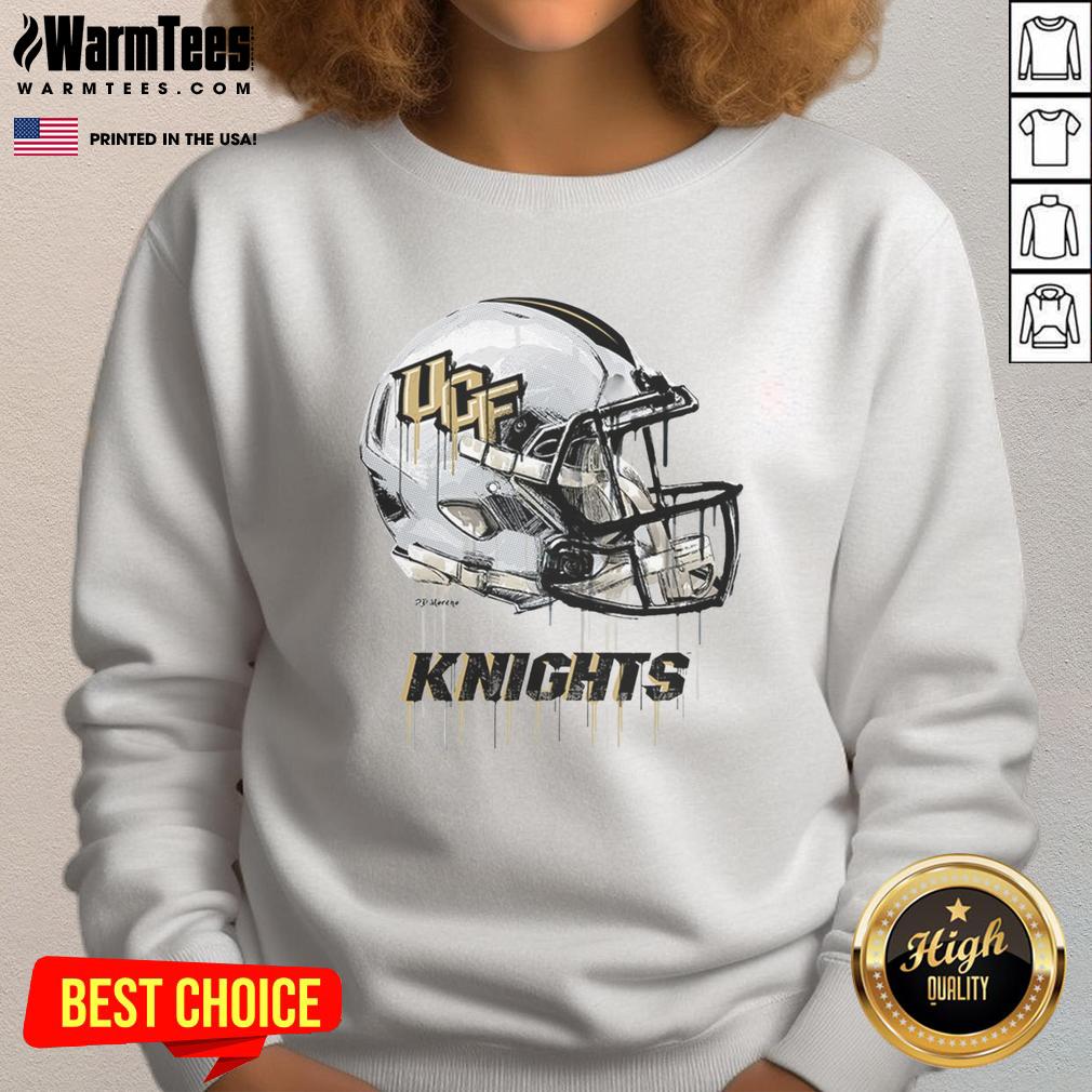 Nice UCF Knights Dripping Football Helmet T-Shirt - Image 5