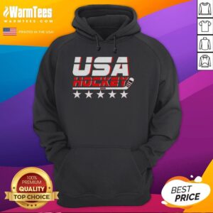 Alternative view of Nice USA Hockey 2026 Champions Vintage T-Shirt