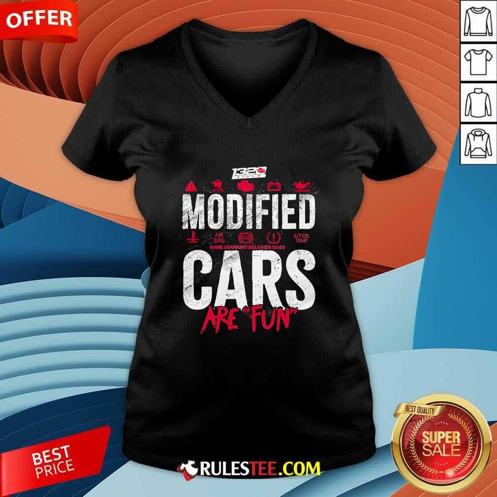 Official 1320video Modified Cars Are Fun T-Shirt - Image 4