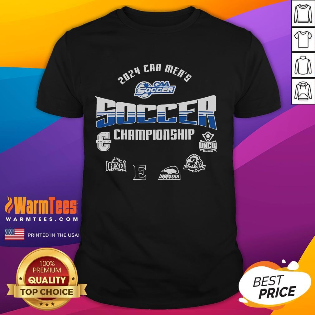 Official 2024 CAA Men's Soccer Championship T-Shirt