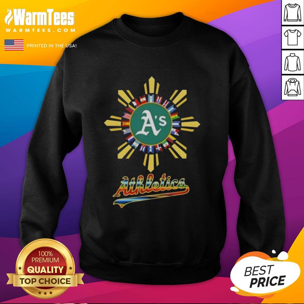 Official 2025 Oakland Athletics Baseball X Hispanic T-Shirt - Image 5