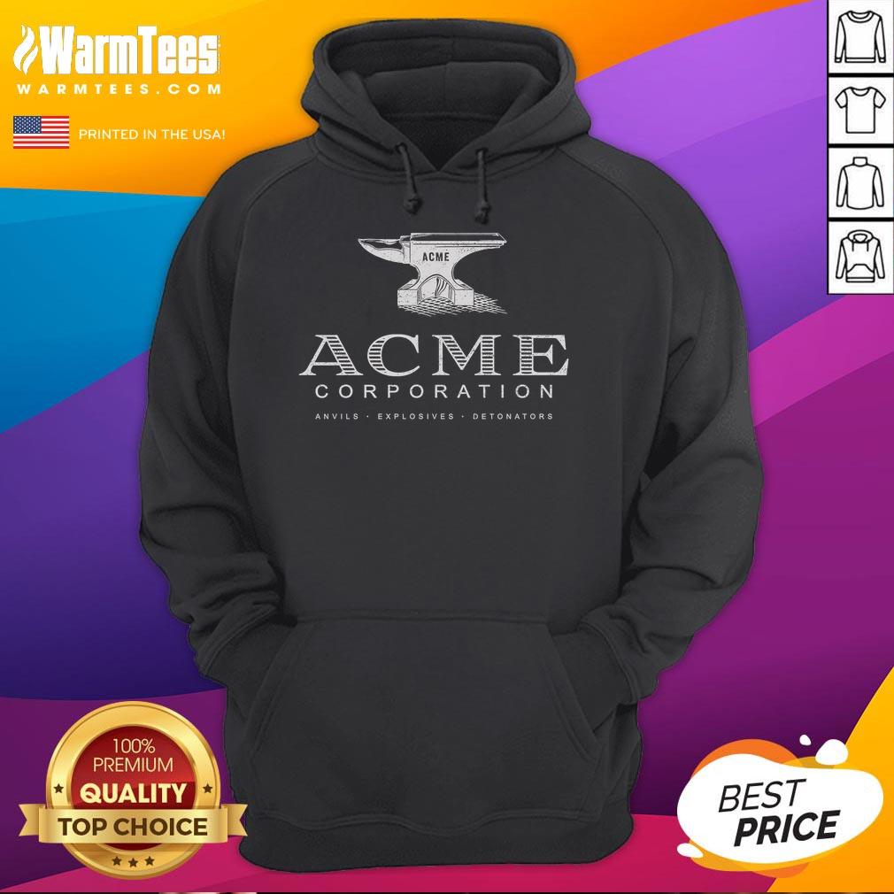 Official ACME Corporation Anvils Explosives Detonators T-Shirt - Image 2