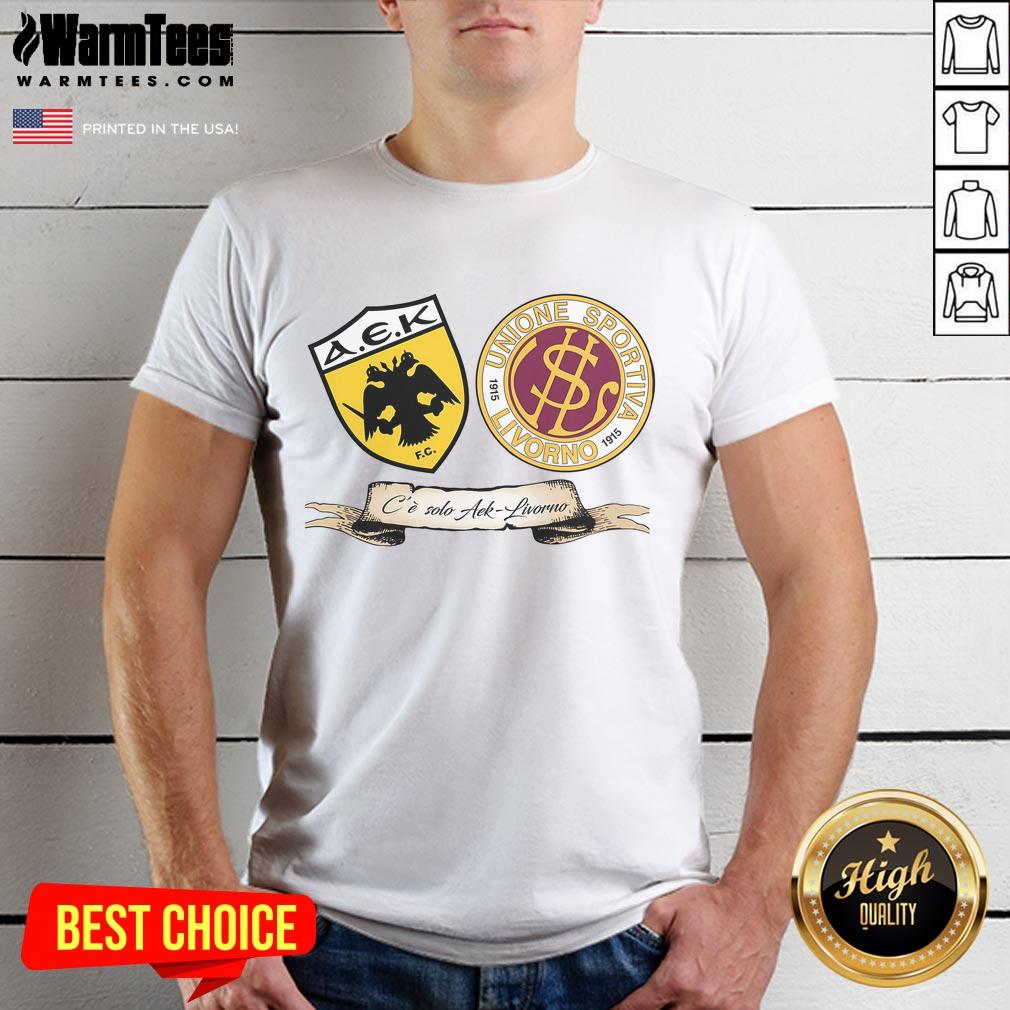 Official AEK FC Unione Sportiva Livorno 1915 T-Shirt