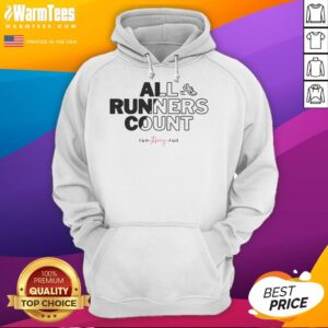 Alternative view of Official All Runners Count Run Strong Run T-Shirt