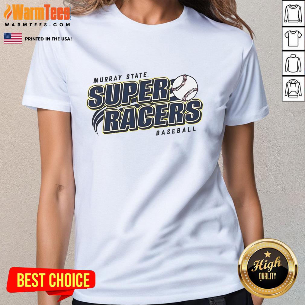Official Allen Roulette Murray State NCAA Super Racer Baseball T-Shirt - Image 3