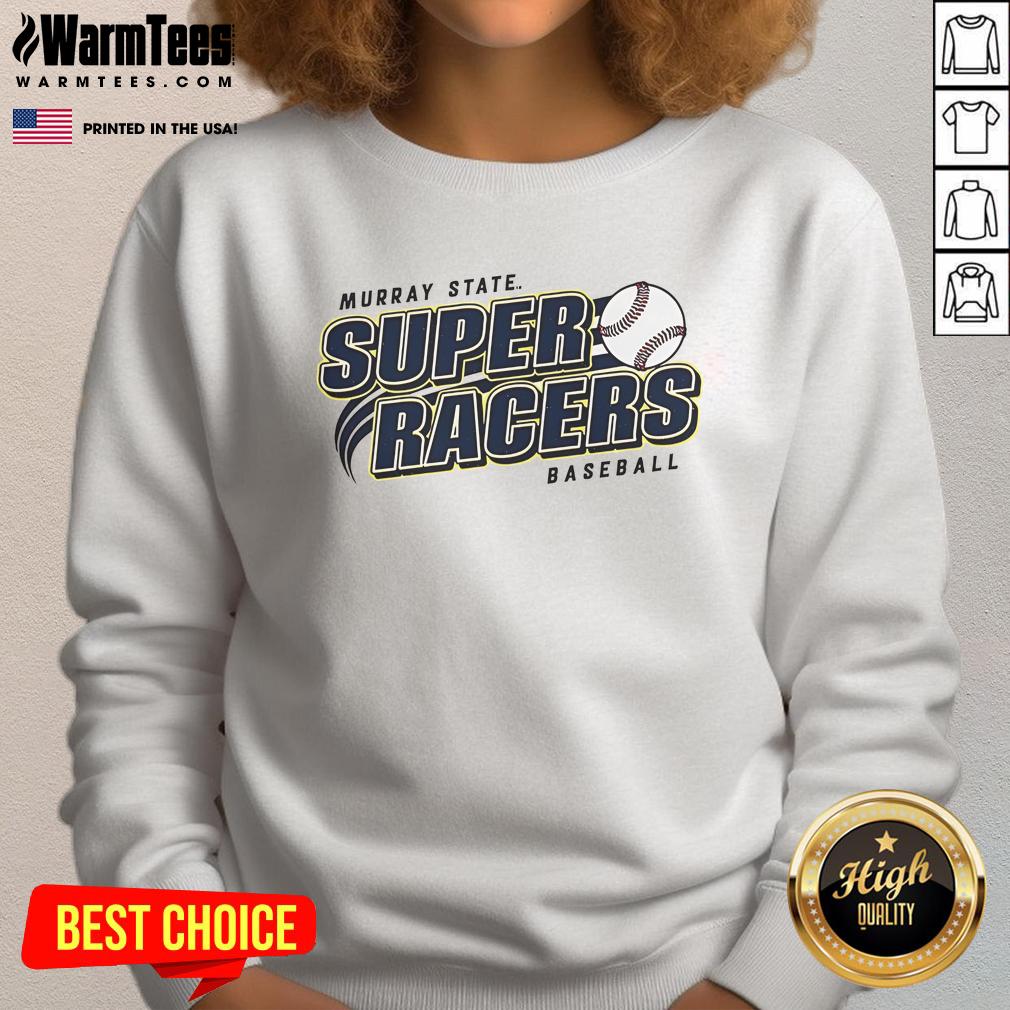 Official Allen Roulette Murray State NCAA Super Racer Baseball T-Shirt - Image 5