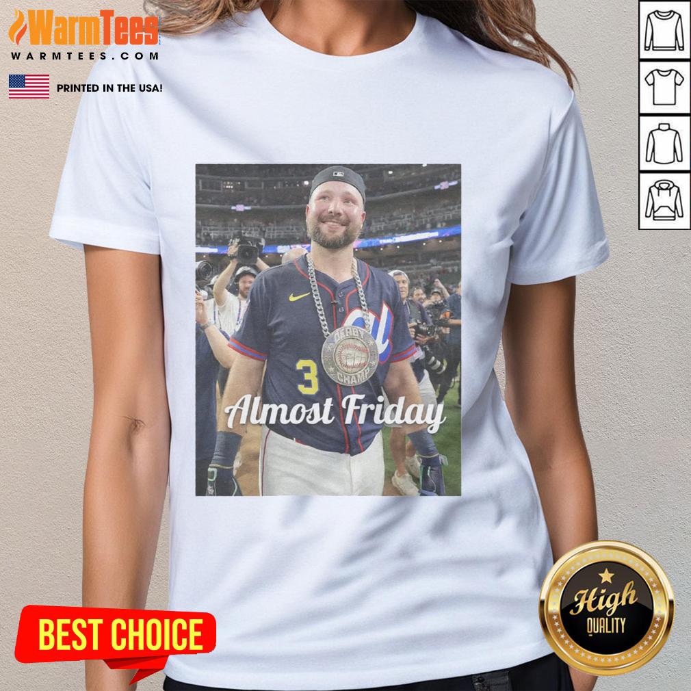 Official Almost Friday Raleigh Homerun Derby T-Shirt - Image 3