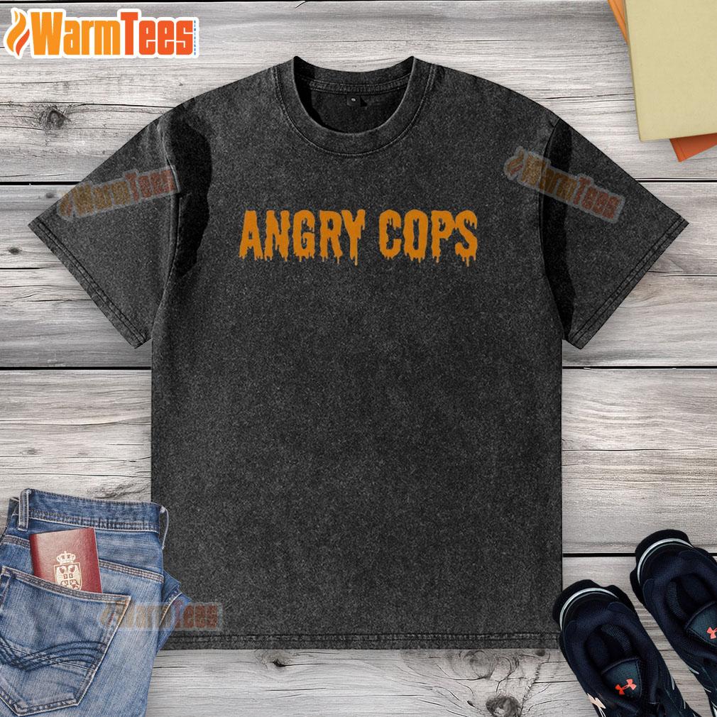 Official Angry Cops Halloween T-Shirt - Image 6