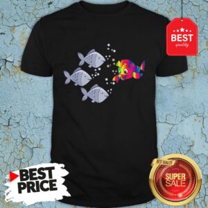 Official Autism Awareness Stand Out Fish Shirt
