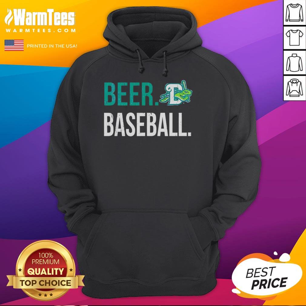Official Beer And Baseball Daytona Tortugas T-Shirt - Image 2