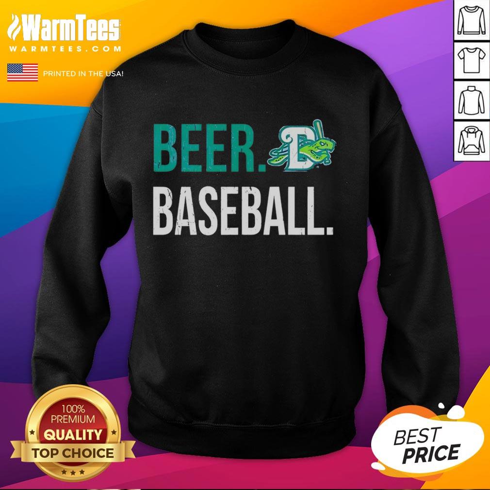 Official Beer And Baseball Daytona Tortugas T-Shirt - Image 5
