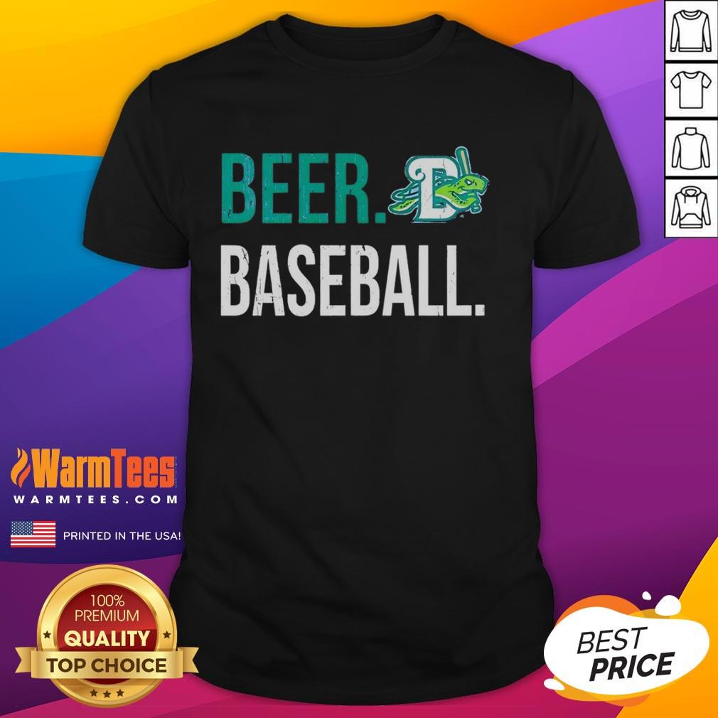 Official Beer And Baseball Daytona Tortugas T-Shirt