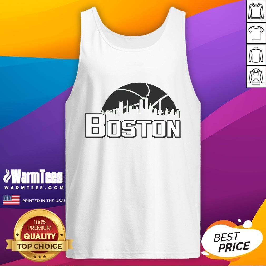 Official Boston Cityscape Skyline T-Shirt - Image 4