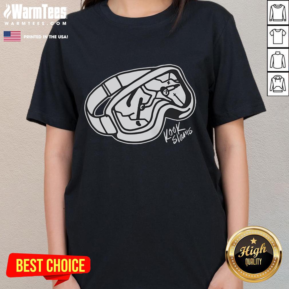 Official Broken Googles Kook Slams T-Shirt - Image 3