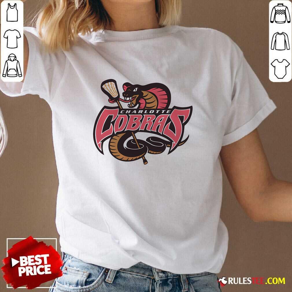 Official Charlotte Cobras Lacrosse T-Shirt - Image 2