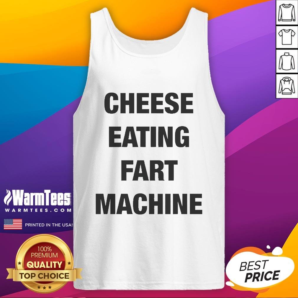 Official Cheese Eating Fart Machine T-Shirt - Image 4