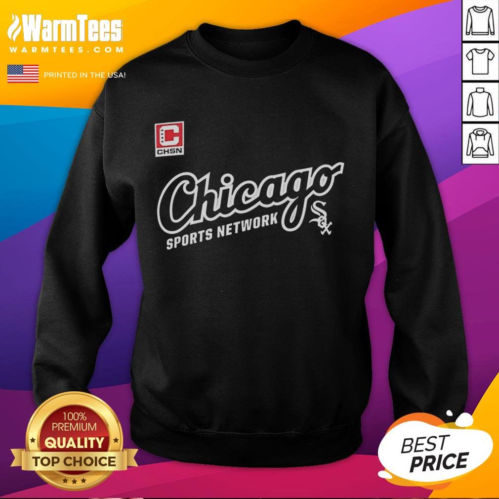 Official Chicago Sports Network White Sox Chsn Logo T-Shirt - Image 5