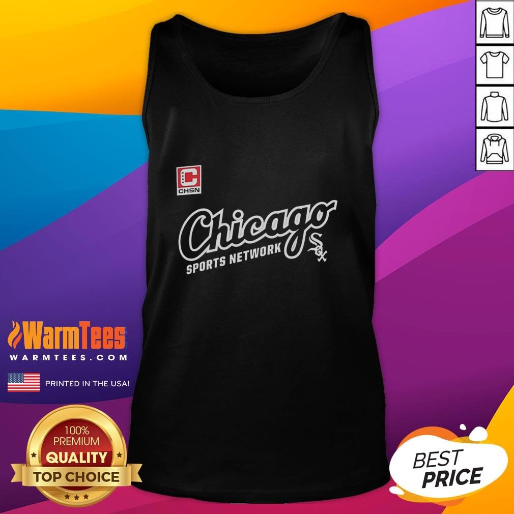 Official Chicago Sports Network White Sox Chsn Logo T-Shirt - Image 4