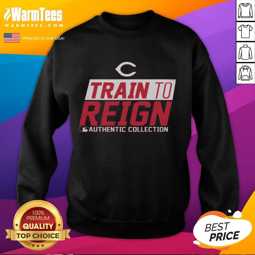 Official Cincinnati Reds Train To Reign 2025 T-Shirt - Image 5