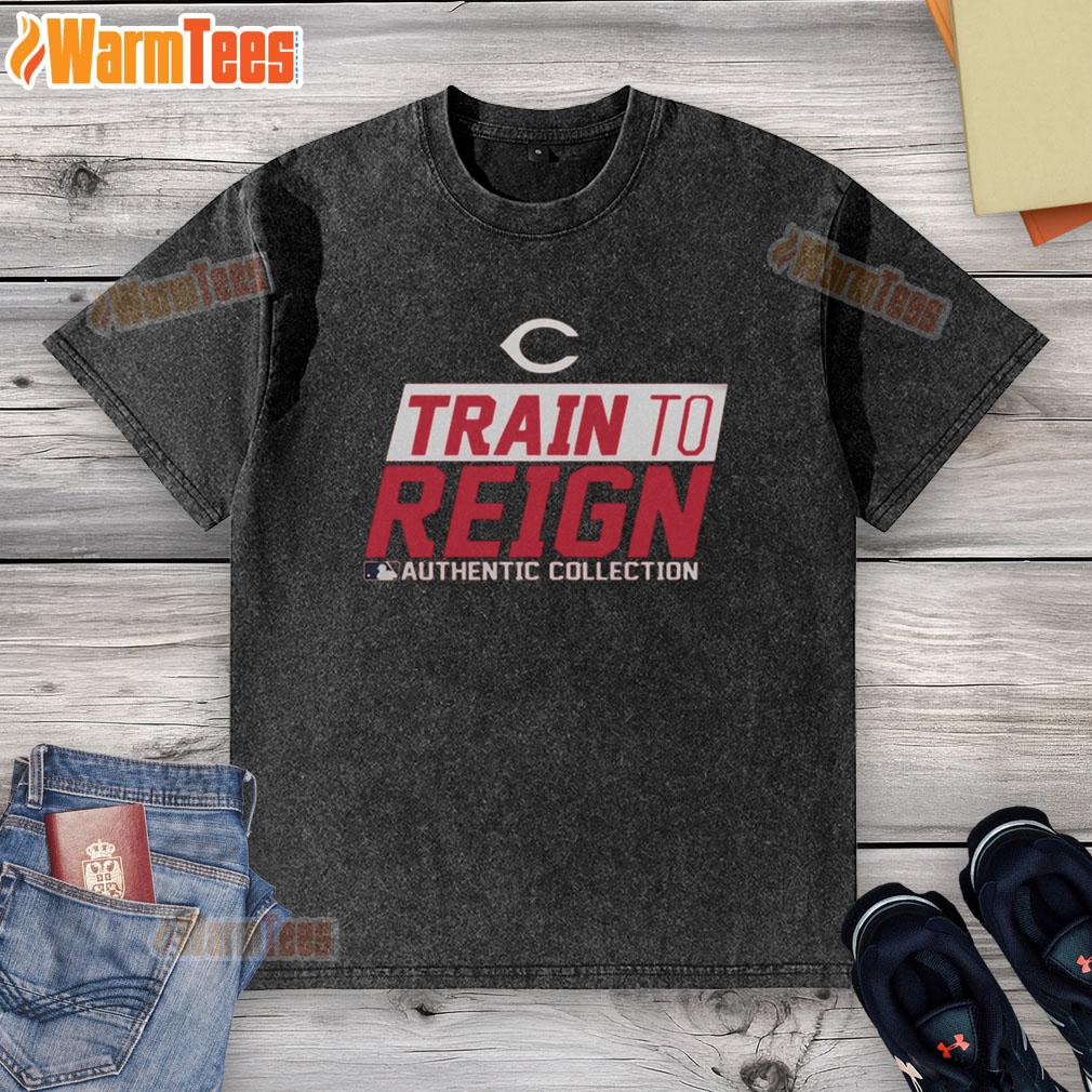 Official Cincinnati Reds Train To Reign 2025 T-Shirt - Image 6