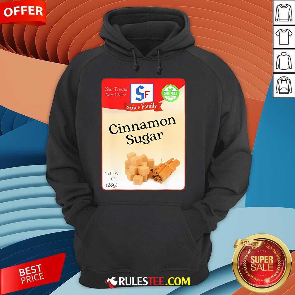 Official Cinnamon Sugar Condiment Holiday Spice Group Your Trusted Taste Choice T-Shirt - Image 2