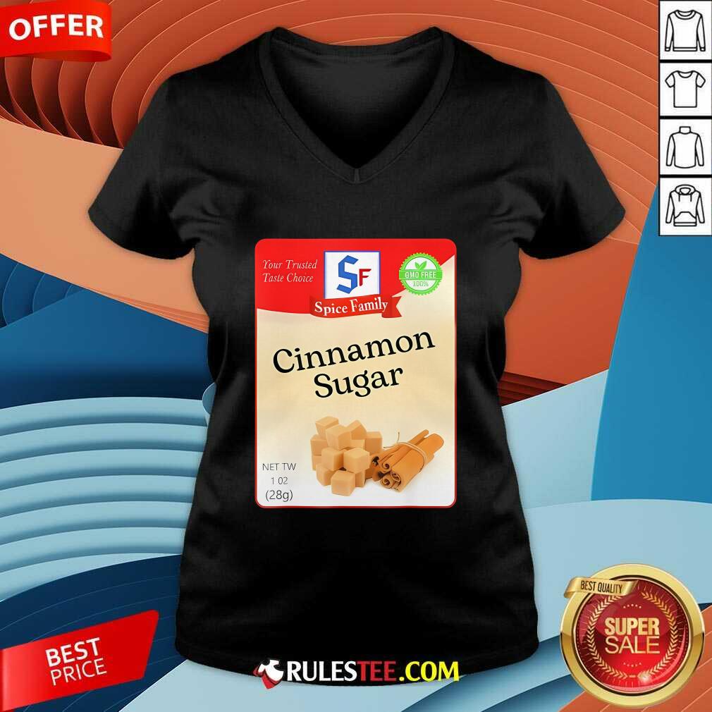 Official Cinnamon Sugar Condiment Holiday Spice Group Your Trusted Taste Choice T-Shirt - Image 4