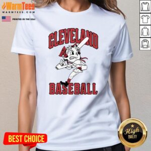 Alternative view of Official Cleveland Baseball Chief Wahoo-Inspired T-Shirt