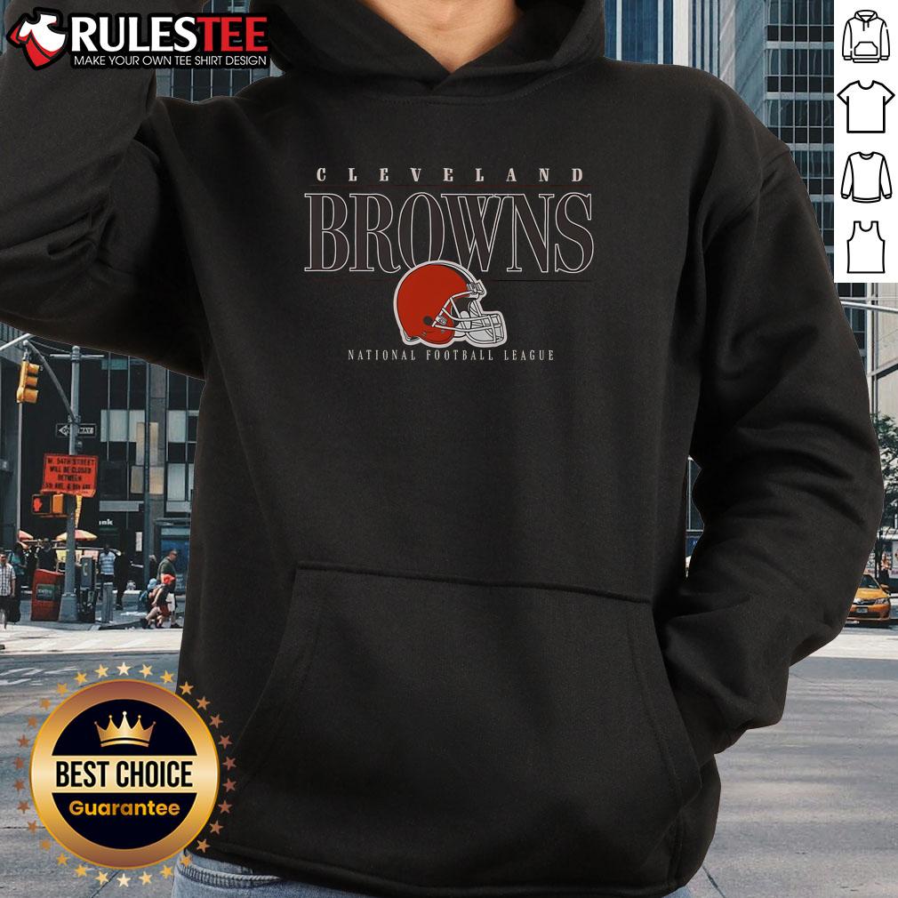 Official Cleveland Browns Signature Bar T-Shirt - Image 2