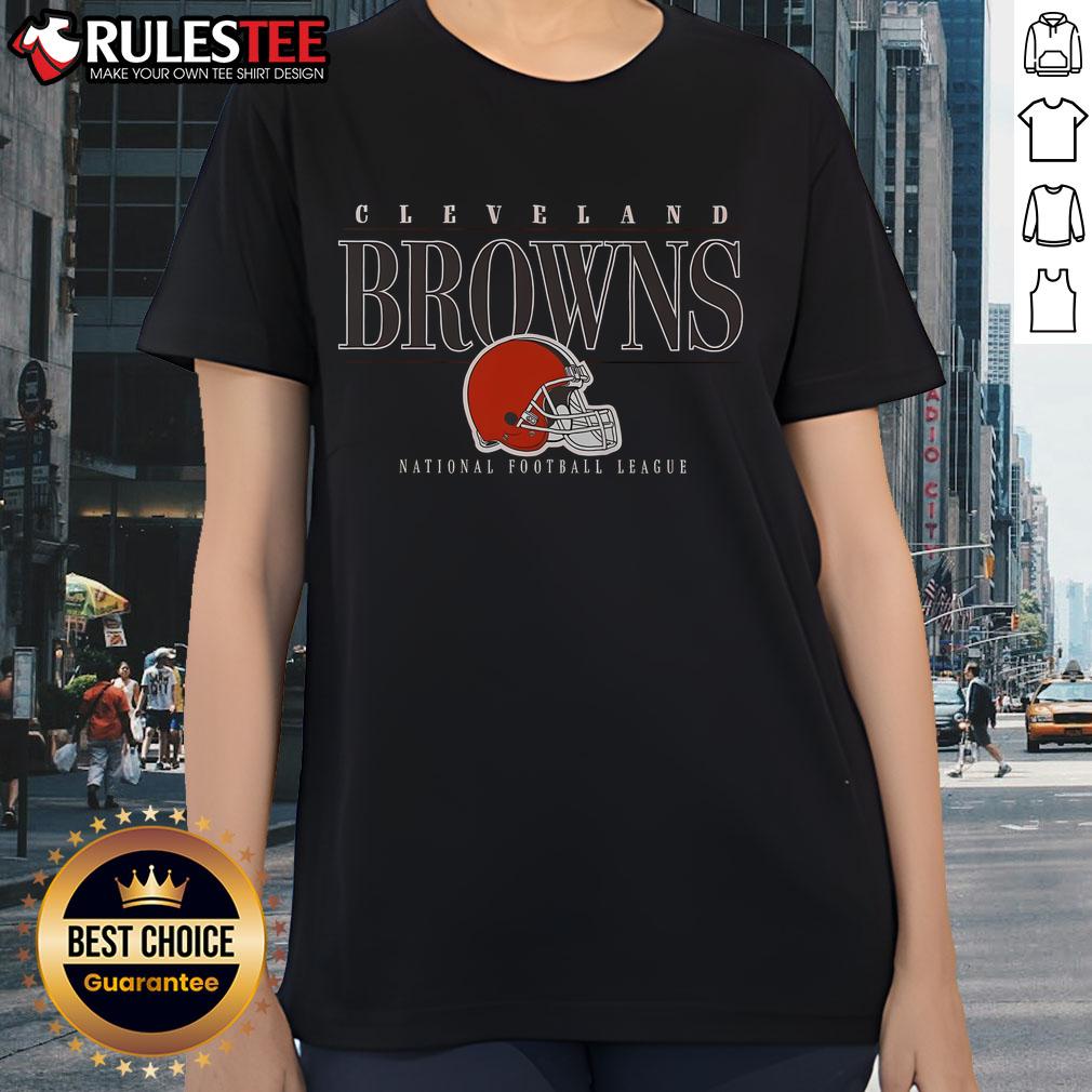Official Cleveland Browns Signature Bar T-Shirt - Image 3