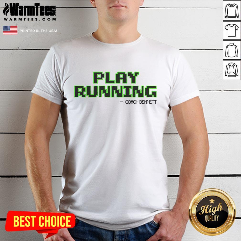 Official Coach Bennett Play Running Raglan T-Shirt