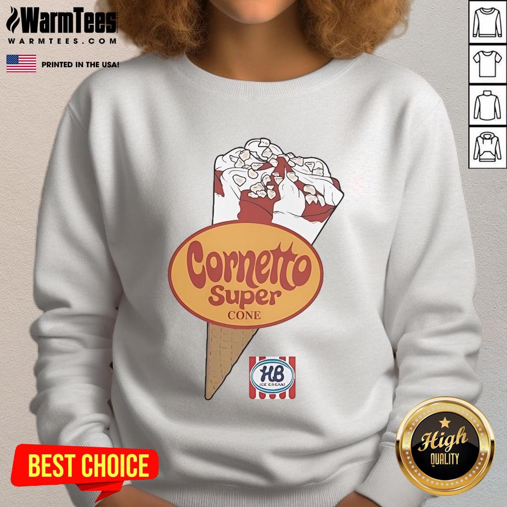 Official Cornetto Super Cone Ice Cream T-Shirt - Image 5