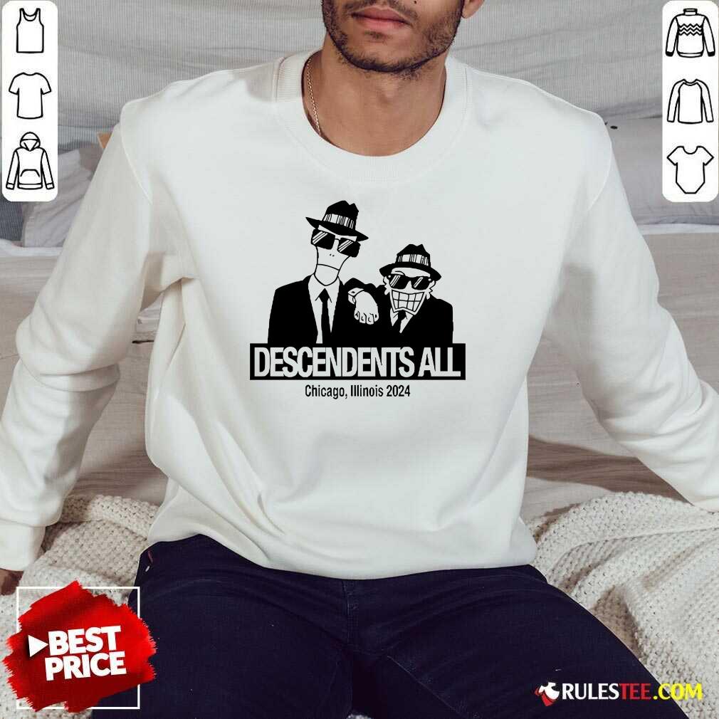 Official Descendents All Chicago Illinois 2024 T-Shirt - Image 4