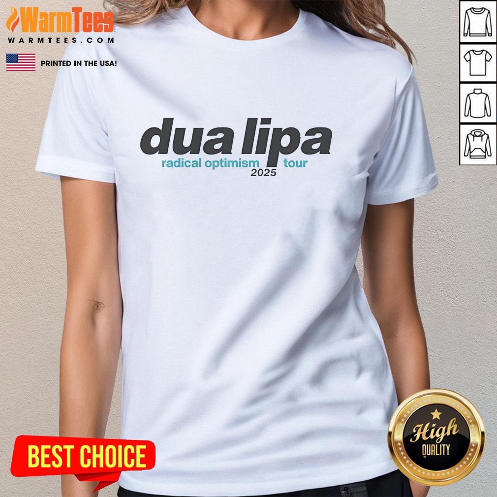Official Dua Lipa Radical Optimism Tour 2025 T-Shirt - Image 3