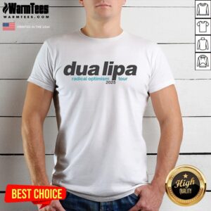 Official Dua Lipa Radical Optimism Tour 2025 T-Shirt