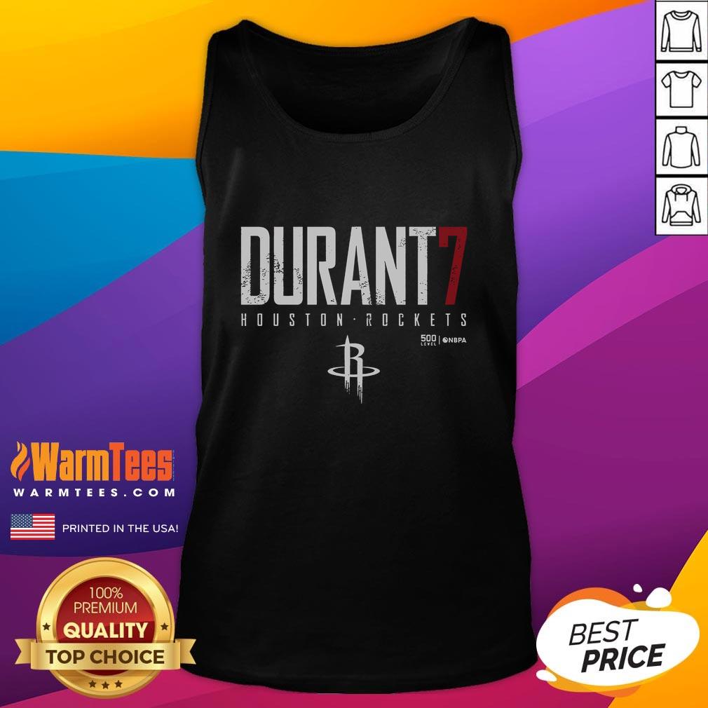 Official Durant 7 Houston Rockets 500 Level NBPA T-Shirt - Image 4