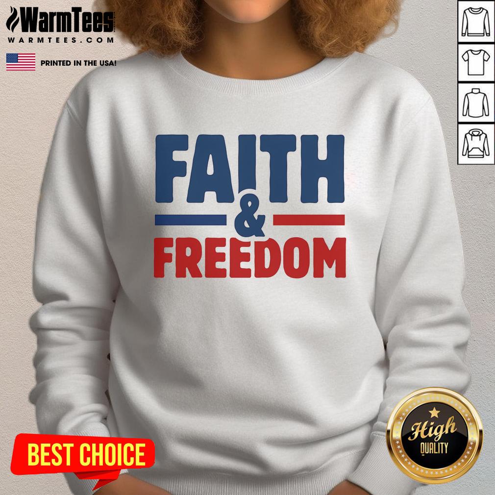 Official Faith And Freedom T-Shirt - Image 5