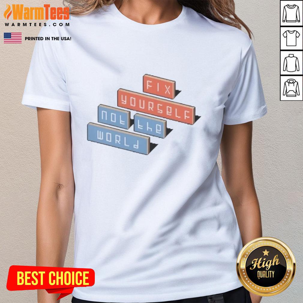 Official Fix Yourself 847 World T-Shirt - Image 3