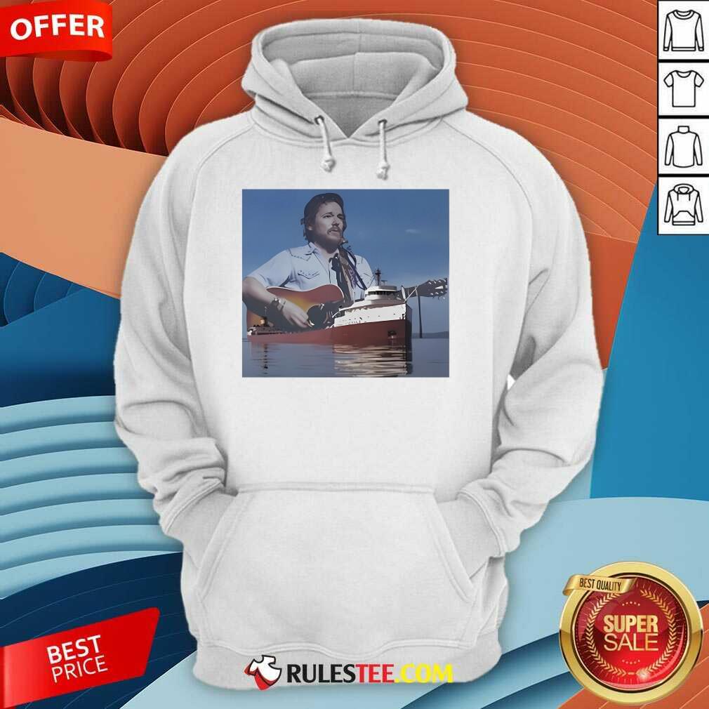 Official Gordon Lightfoot And Edmund Fitzgerald T-Shirt - Image 5